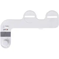 BELVIT Bidet Aufsatz für Toilette – Hygienischer WC Bidet Toilettenaufsatz mit verstellbarem Wasserdruck & selbstreinigender Düse, ohne Strom
