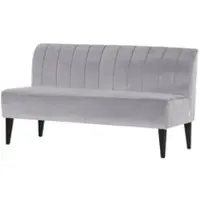 Sofa.de Speisesofa Hearty , grau , Maße (cm): B: 197 H: 92 T: 76.0