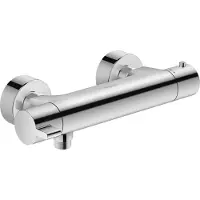 Duravit Brause-Thermostat B.2 AP, Wandmontage, chrom