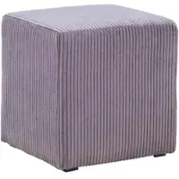 Based Hocker Bali Cord in Dunkelgrau