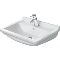 Duravit Waschtisch STARCK 3 m ÜL HLB 1 HL 600x450mm we