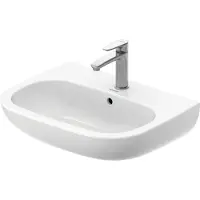 Duravit 2310600000 Waschtisch D-Code 600 mm mit ÜL, mit