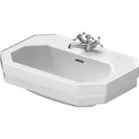 Duravit Waschtisch 1930 60x41cm, we., m Hahnl., ÜL, Hahnlochbank