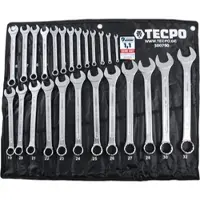 TECPO Maulringschlüssel-Satz, 6-32mm, 25-tlg.