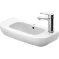 Duravit 0706500008 Handwaschbecken D-Code 500 mm mit ÜL,