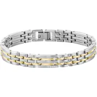 BOSS Zweifarbiges Armband mit mehrgliedrigem Design Grösse ONESI