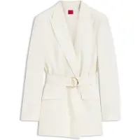 HUGO Relaxed Blazer mit D-Ring-Gürtel Grösse 38