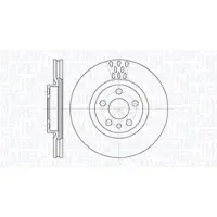 MAGNETI MARELLI Bremsscheibe [Hersteller-Nr. 361302040248] für Lancia, Fiat