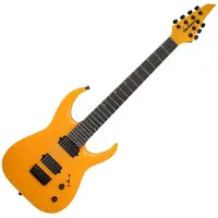Jackson Pro Series Signature Misha Mansoor Juggernaut HT7 Ebony Griffbrett Signal Yellow