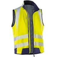 Kübler REFLECTIQ Weste PSA 2 warngelb/dunkelblau S - 7207 8340-3448-S - warngelb/dunkelblau