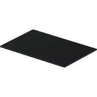 Duravit Glaseinleger DuraSquare 42x26,4cm, Sicherheitsglas, Schwarz