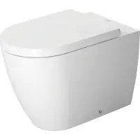 Duravit StdWC ME by Starck BACK-TO-WALL tief 370x600mm Abgang waagerecht weiss WG