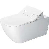 Duravit Wand-WC RIMLESS HAPPY D.2 tief, 365 x 620 mm, SensoWash HygieneGlaze weiß
