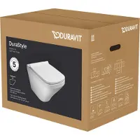 Duravit Wand-WC-Set DURASTYLE weiß weiß