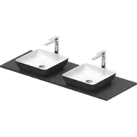 Duravit 268021FI00 Sivida SET,ASB 2r.400 B.Auß,DunkelgM.