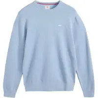 Levi's Levis Rundhalspullover "LIGHTWEIGHT HM SWEATER" Feingerippte Abschlüsse
