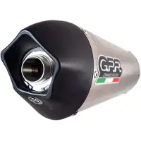 Gpr Exhaust Systems Gpe Anncf Moto 650 Gt 22-24 Ref:cf.7.gpan.to Titanium Slip On Homologierter Schalldämpfer