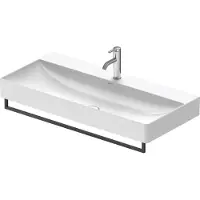 Duravit Handtuchhalter DURASQUARE für Waschtisch 941mm schwarz matt