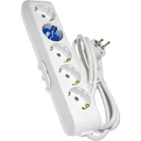 Panasonic 5-fach Steckdosenleiste 1,5m weiss WLTB04512WH-EU1