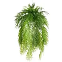 Creativ Green künstlicher Dekohänger Palmwedel, grün, ca. 100x Ø50cm