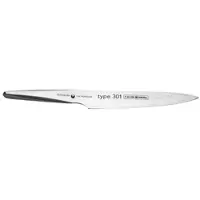 Chroma P-05 HM Type 301 Tranchiermesser mit Hammerschlagoptik