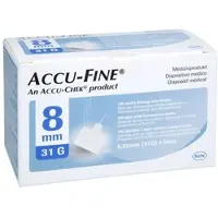 Medi-Spezial GmbH ACCU FINE Sterile Nadeln f.Insulinpens 8 100 St