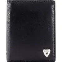 Strellson Harrison Pierce BillFold V8 Herren Geldbörsen Leder Hochformat schwarz