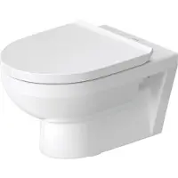 Duravit Wand-WC No. 1 tief rimless 365x540mm HygieneGlaze weiß rimless HygieneGlaze weiß