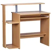 KADIMA DESIGN Computertisch WL1.163 94x90,5x48,5 cm Laptop Tisch Modern mit in Buche | Gr.: onesize