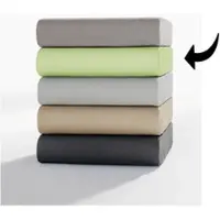Dreamtex Jersey Spannbetttuch für Topper + Boxspringbett
