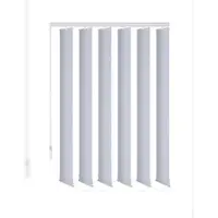 KS Handel 24 Thermo Lamellenvorhang verdunkelnd fertiges Komplettsystem Schiebevorhang (Hellgrau Kr-2, 200x250 cm)
