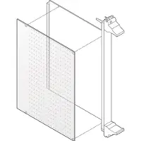 Schroff Lötseitenabdeckungen (Solder Side Cover) - LEITERPLATTENABDECK.6HE 80T