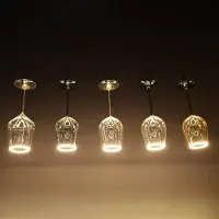 Segula LED-Leuchtmittel Floating Rosé Wine, E27, 5 W 922 dim E27 5W LED dimmbar, klar / transparent, Glas, E27 LED Lampe