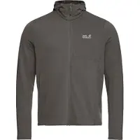 Jack Wolfskin Sweatjacke Litestride Hooded FZ Herren Flint-L