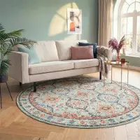 FRAAI Teppich Vintage Rund - Imagine Oriental Grün Ø 200 cm