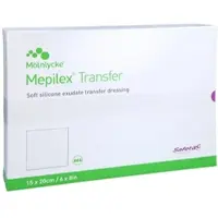 Mepilex Transfer Schaumverband 15x20 cm 10 St