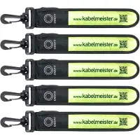 Kabelmeister LED-Leuchtband Blinkl. Reflekt. gelb 5er Set