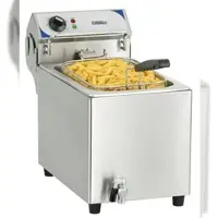 Casselin Fritteuse 10L mit Ablasshahn CFEV10B