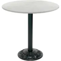 Restootab - Tisch Versailles √ò70cm Dekor Marmor paros