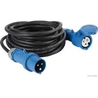 Herth+Buss HERTH&BUSS Verbindungskabel, Steckdose, CEE 3-polig blau - 51307053 - blau