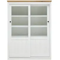 Momax Highboard Korsika Eichefarben/Weiß