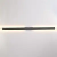 LumenXL Moderne Wandlampe Tyge in Schwarz mit integrierten LEDs
