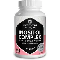 Vitamaze GmbH Inositol Komplex Chromium+Vitamin B6+Folsäure Kps. 240 St Kapseln