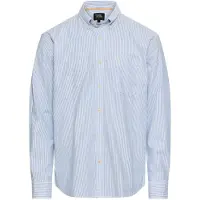 Camel active Streifenhemd Langarm, mit Button-Down-Kragen