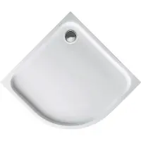 Duravit Viertelkreis-Duschwanne D-CODE mit Antislip, weiss 900x900x85mm