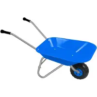 Vedes Kinder Metallschubkarre blau - Outdoor Active - 560