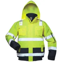 Magni Elysee Warnschutz Pilotjacke "Axel" Grösse, 1 Stück, L, gelb/blau, 23544-L