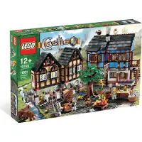 LEGO Medieval Market Village Hard to Find Items, 22 cm, 19 cm, 12 Jahr(e), 1601 Stück, Multi