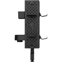 URage Pegboard Gaming-Organizer, Wandmontage, Schwarz