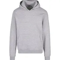 Urban Classics lässiger Herren Hoodie Rippbündchen Kapuze 270 g/m² Grau
